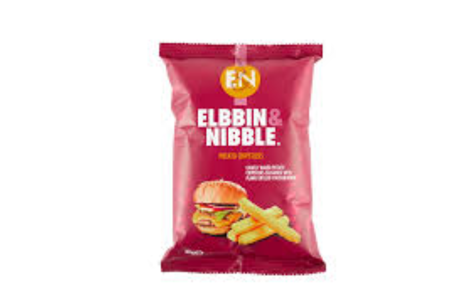 E & N POTATO CHIPSTICKS F/G CHEESE BURGER 30G